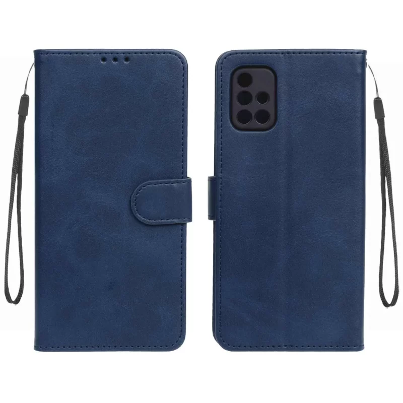 کیف موبایل مگنتی Samsung A71 - سرمه ای - تصویر 2