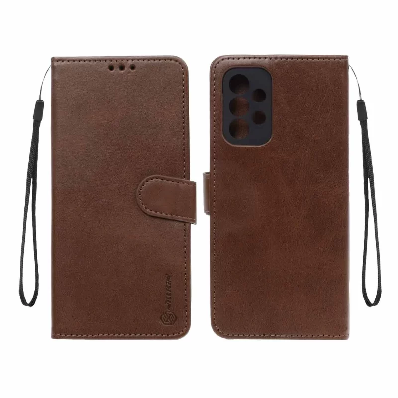 کیف موبایل مگنتی Nillkin مدل Samsung A23 - قهوه ای - تصویر 2