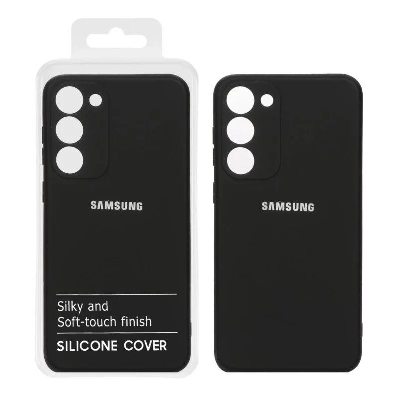قاب نیو سیلیکون محافظ لنزدار RFF مدل Samsung S23 Plus - مشکی (پک دار) - تصویر 2