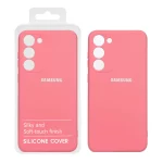 قاب نیو سیلیکون محافظ لنزدار RFF مدل Samsung S23 Plus - صورتی فانتزی (پک دار)