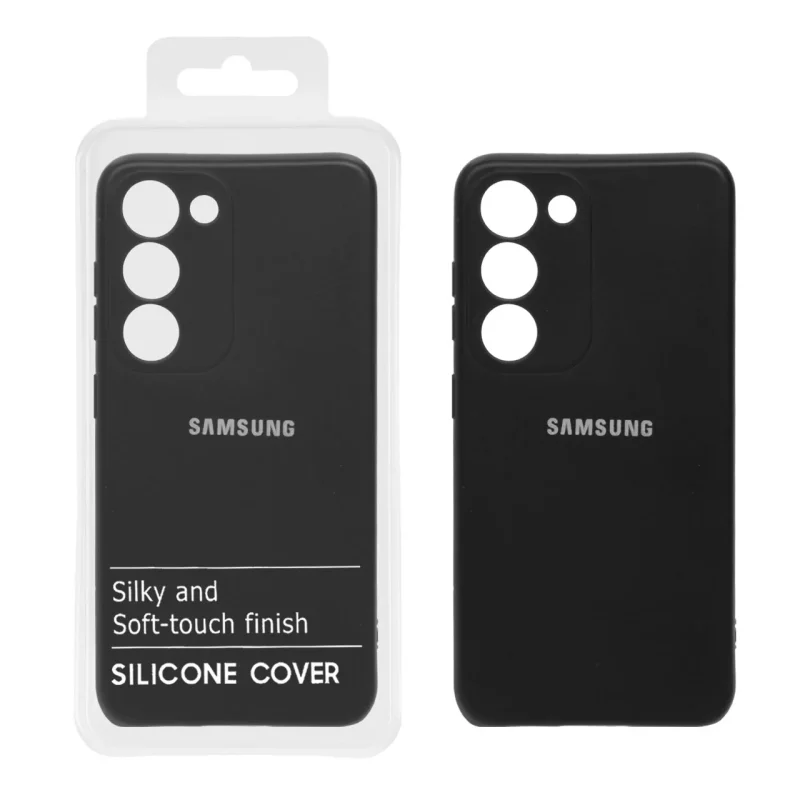 قاب نیو سیلیکون محافظ لنزدار RFF مدل Samsung S23 - مشکی (پک دار) - تصویر 2