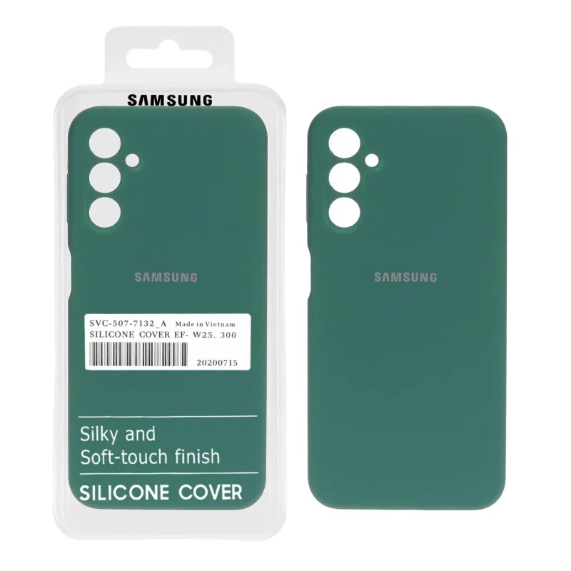 قاب سیلیکونی پاک کنی اورجینال درجه یک Samsung Galaxy A14 - سبز (پک دار) - تصویر 2