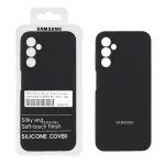 قاب سیلیکونی پاک کنی اورجینال درجه یک Samsung Galaxy A14 - مشکی (پک دار)