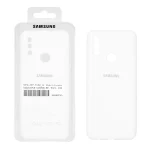 قاب سیلیکونی پاک کنی اورجینال درجه یک Samsung Galaxy A10s / M01s - سفید (پک دار)