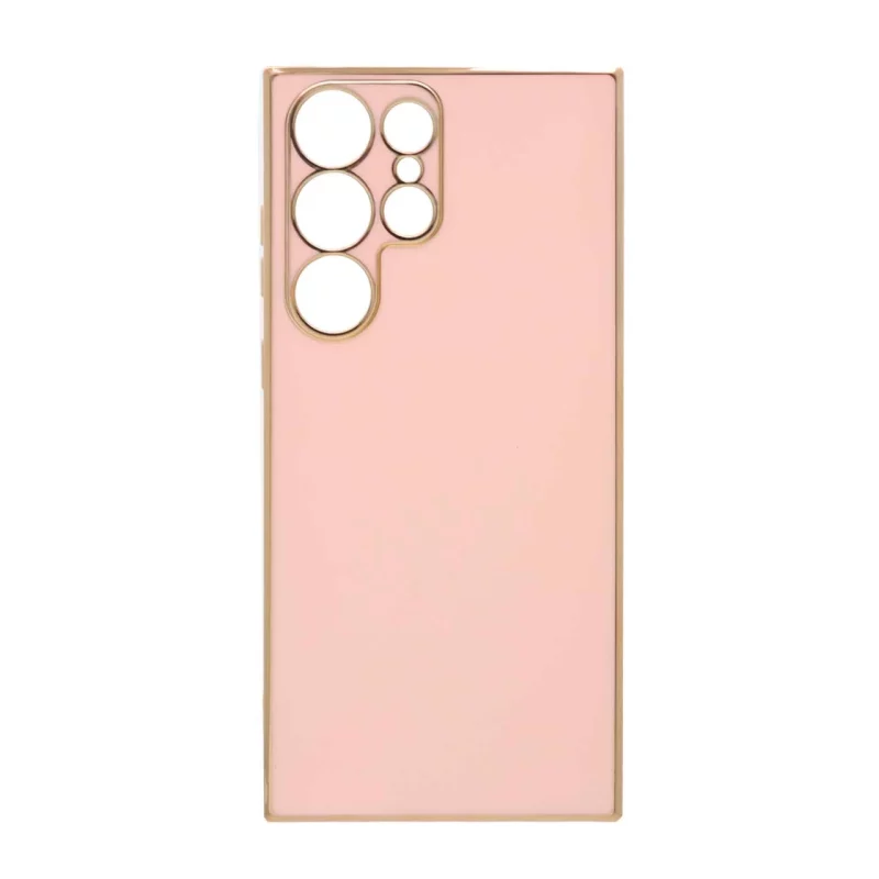 قاب محافظ لنزدار My Case مدل Samsung Galaxy S23 Ultra - گلبهی - تصویر 2