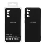 قاب نیو سیلیکون محافظ لنزدار RFF مدل Samsung S20 - مشکی (پک دار)