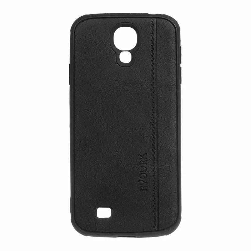 قاب طرح چرم RYOURK مدل Samsung Galaxy S4 - مشکی - تصویر 2