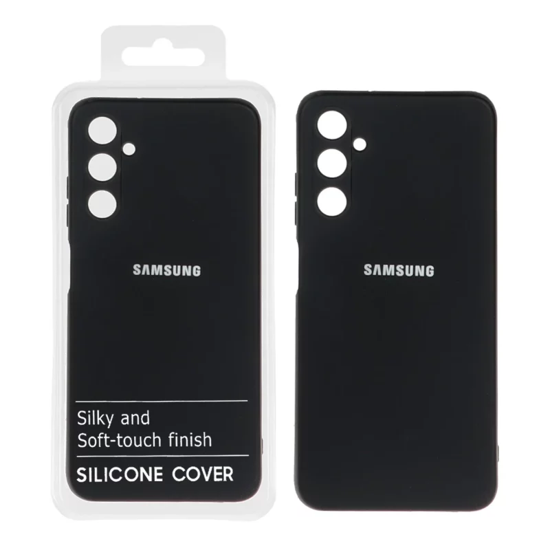 قاب نیو سیلیکون محافظ لنزدار RFF مدل Samsung A05s - مشکی (پک دار) - تصویر 2