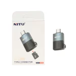 رم ریدر Nitu Type-C مدل NN38 - مشکی (گارانتی 18 ماه تعویض نیکان همراه)