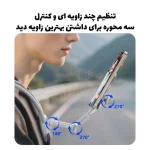 هولدر گردنی گوشی موبایل Yesido مدل C332 - طوسی - تصویر 7