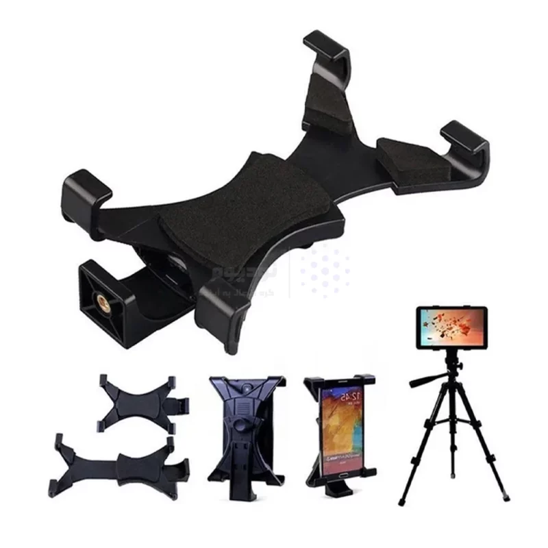 هولدر گوشی موبایل و تبلت Unimat مدل D-550 Plus مخصوص اتصال به سه پایه - مشکی - MMS - تصویر 10
