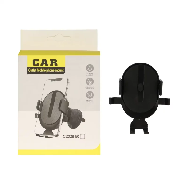 هولدر گوشی موبایل دریچه کولری مدل CZ028-50 - مشکی - BSA - تصویر 2
