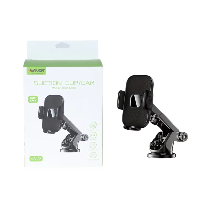 هولدر گوشی موبایل پایه دار V-Smart مدل VS-25 - مشکی - BSA - تصویر 2