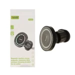 هولدر گوشی موبایل مگنتی دریچه کولری V-Smart مدل VS-232 - مشکی - BSA