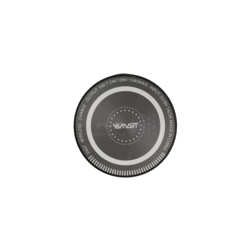 هولدر گوشی موبایل مگنتی دریچه کولری V-Smart مدل VS-232 - مشکی - BSA - تصویر 4