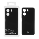 قاب نیو سیلیکون محافظ لنزدار RFF مدل Xiaomi Redmi 13C / Poco C65 - مشکی (پک دار)
