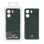 قاب نیو سیلیکون محافظ لنزدار RFF مدل Xiaomi Redmi 13C / Poco C65 - سبز تیره (پک دار)
