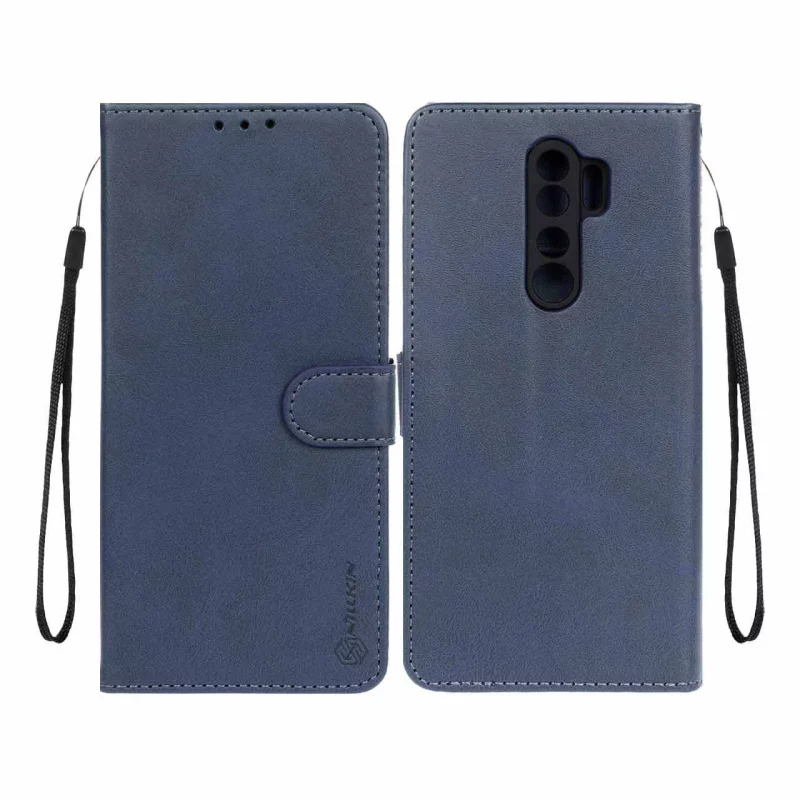 کیف موبایل مگنتی Nillkin مدل Xiaomi Redmi Note 8 Pro - سرمه ای - تصویر 2