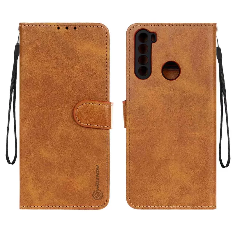کیف موبایل مگنتی Nillkin مدل Xiaomi Redmi Note 8 - عسلی - تصویر 2