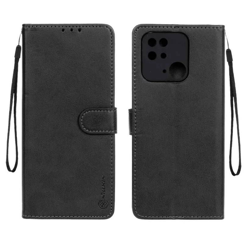 کیف موبایل مگنتی Nillkin مدل Xiaomi Redmi 10C / Redmi 10 Power / Poco C40 - مشکی - تصویر 2