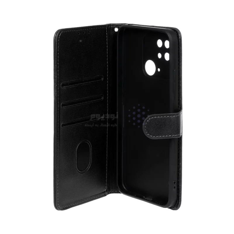 کیف موبایل مگنتی Nillkin مدل Xiaomi Redmi 10C / Redmi 10 Power / Poco C40 - مشکی - تصویر 3
