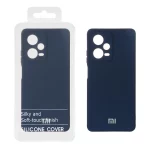 قاب نیو سیلیکون محافظ لنزدار RFF مدل Xiaomi Redmi Note 12 Pro 5G - سرمه ای (پک دار)