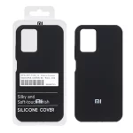 قاب سیلیکونی پاک کنی اورجینال درجه یک Xiaomi Redmi Note 10 4G / Redmi Note 10S / Poco M5S - مشکی (پک دار)