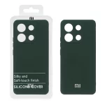 قاب نیو سیلیکون محافظ لنزدار RFF مدل Xiaomi Redmi Note 13 4G - سبزتیره (پک دار)