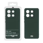 قاب نیو سیلیکون محافظ لنزدار RFF مدل Xiaomi Redmi Note 13 Pro 5G / Poco X6 5G - سبزتیره (پک دار)