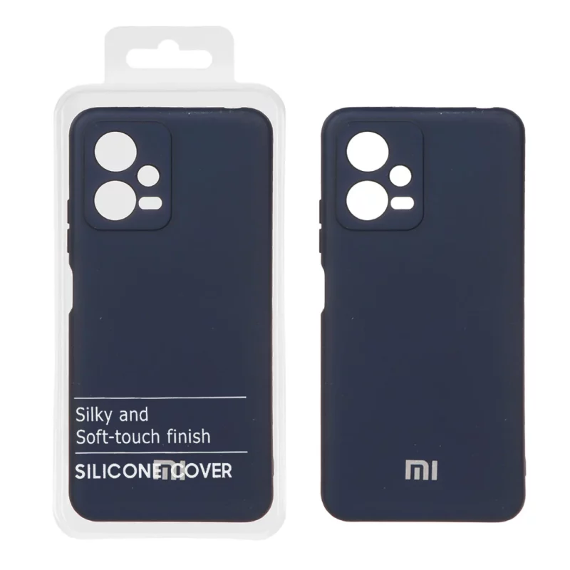قاب نیو سیلیکون محافظ لنزدار RFF مدل Xiaomi Redmi Note 12 5G / Poco X5 - سرمه ای (پک دار) - تصویر 2