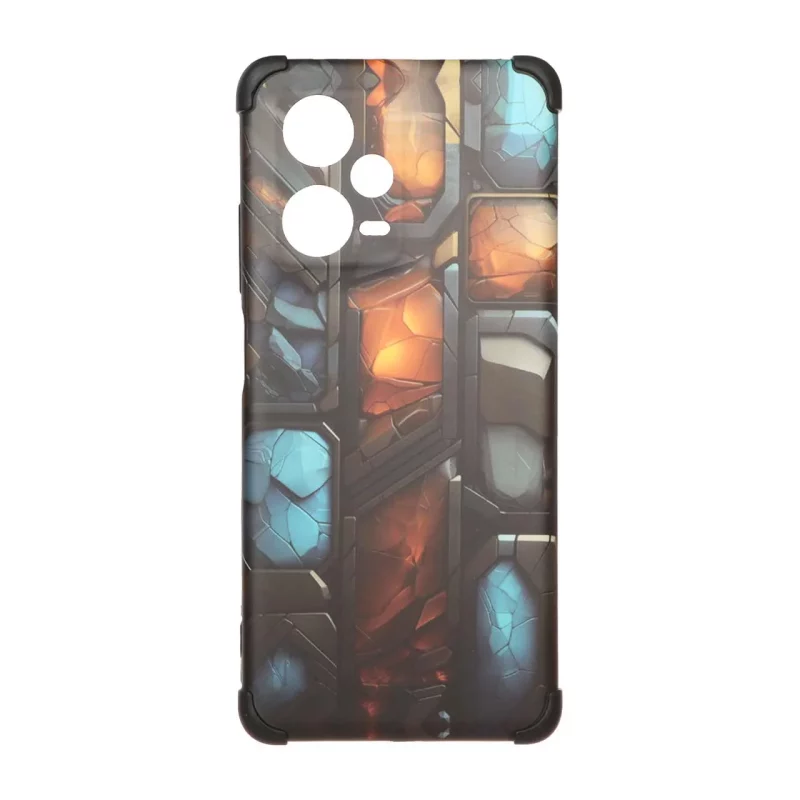 قاب طرح دار بامپردار Xiaomi Redmi Note 12 Pro Plus - طرح 6683 - تصویر 2