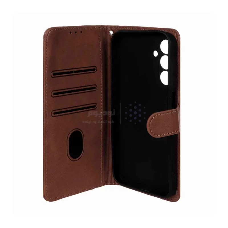 کیف موبایل مگنتی Nillkin مدل Xiaomi Redmi 13C / Poco C65 - قهوه ای - تصویر 3