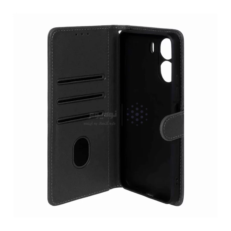 کیف موبایل مگنتی Nillkin مدل Xiaomi Redmi 13C / Poco C65 - مشکی - تصویر 3