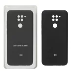قاب سیلیکونی پاک کنی محافظ لنزدار اورجینال Xiaomi Redmi Note 9 / Redmi 10X 5G / Redmi 10X Pro 5G - مشکی کد 1 (پک اصلی)