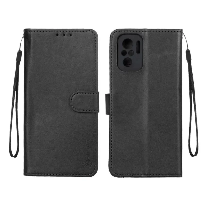 کیف موبایل مگنتی Nillkin مدل Xiaomi Redmi Note 10 4G / Redmi Note 10s / Poco M5s - مشکی - تصویر 2