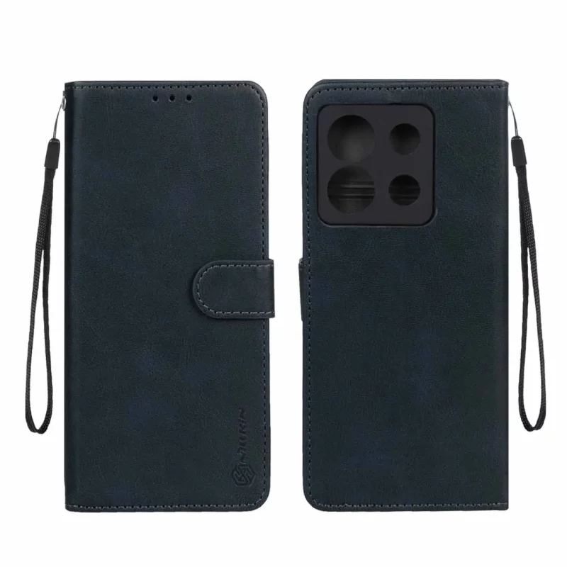کیف موبایل مگنتی Nillkin مدل Xiaomi Redmi Note 13 Pro 5G / Poco X6 - سرمه ای - تصویر 2
