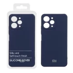 قاب نیو سیلیکون محافظ لنزدار RFF مدل Xiaomi Redmi 12 / Poco M6 Pro 5G - سرمه ای (پک دار)