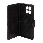 کیف موبایل چرمی مگنتی محافظ لنزدار Xiaomi Poco X6 Pro 5G / Redmi K70E - قهوه ای تیره - تصویر 3