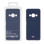 قاب نیو سیلیکون محافظ لنزدار RFF مدل Xiaomi Redmi A3 / A3x / poco C61 - سرمه ای (پک دار)