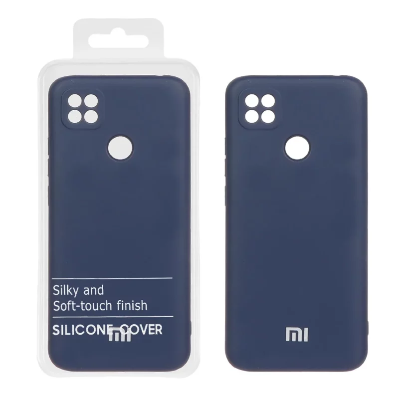 قاب نیو سیلیکون محافظ لنزدار RFF مدل Xiaomi Redmi 10A / Redmi 9C / Poco C31 - سرمه ای (پک دار) - تصویر 2