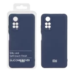 قاب نیو سیلیکون محافظ لنزدار RFF مدل Xiaomi Redmi Note 11 4G / Redmi Note 11S - سرمه ای (پک دار)