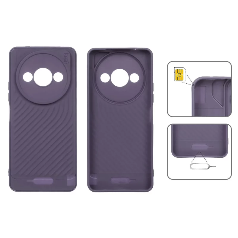 قاب Gear4 کبریتی Xiaomi Redmi A3 / A3x / poco C61 - بنفش - تصویر 2