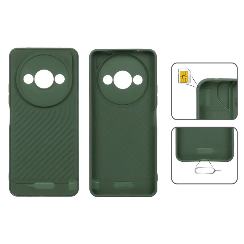 قاب Gear4 کبریتی Xiaomi Redmi A3 / A3x / poco C61 - سبز - تصویر 2