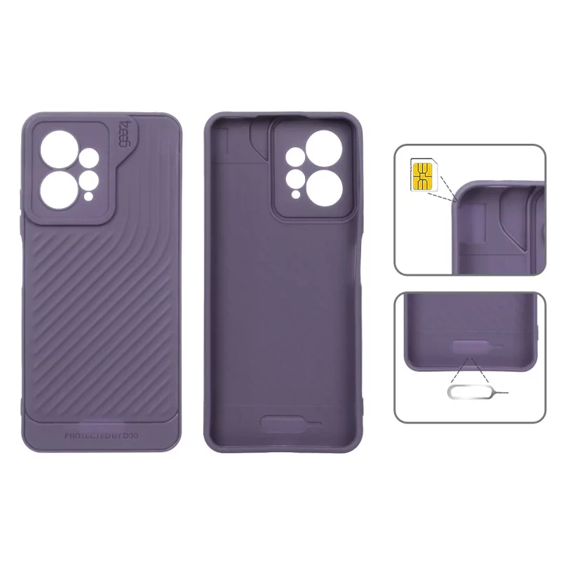 قاب Gear4 کبریتی Xiaomi Redmi Note 12 4G - بنفش - تصویر 2