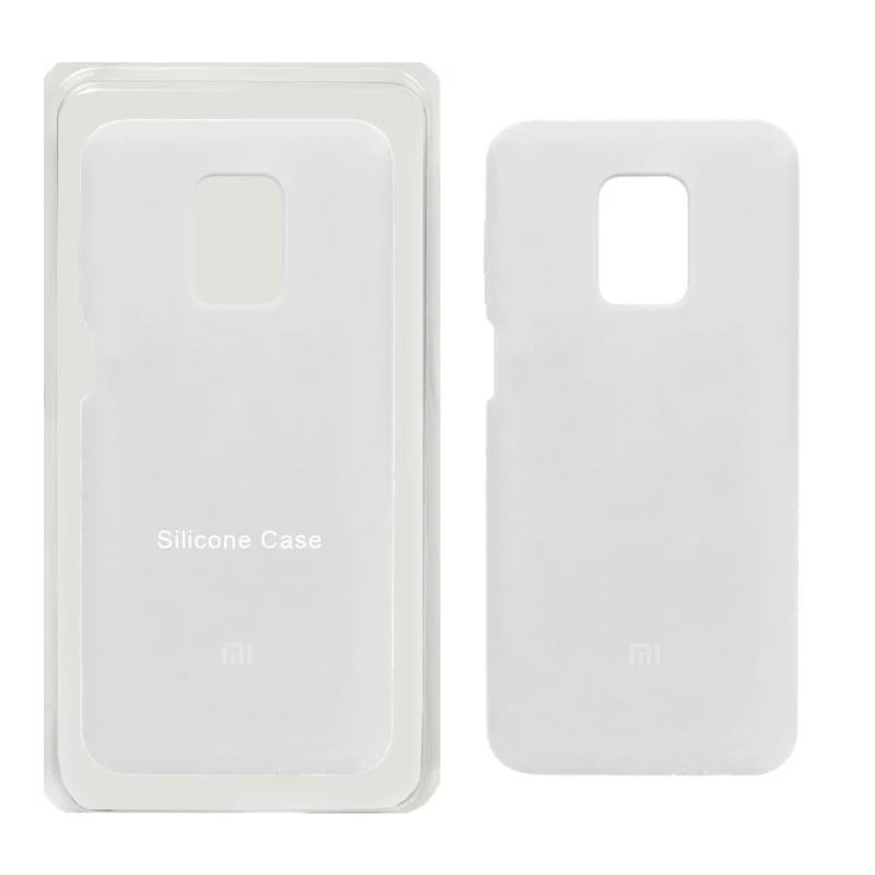 قاب سیلیکونی پاک کنی اورجینال Xiaomi Redmi Note 9S / Redmi Note 9 Pro / Redmi Note 9 Pro Max - سفید (پک اصلی) - تصویر 2