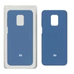 قاب سیلیکونی پاک کنی اورجینال Xiaomi Redmi Note 9S / Redmi Note 9 Pro / Redmi Note 9 Pro Max - آبی تیره (پک اصلی)