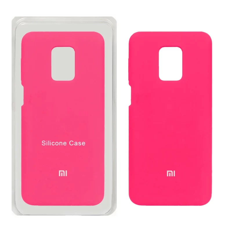 قاب سیلیکونی پاک کنی اورجینال Xiaomi Redmi Note 9S / Redmi Note 9 Pro / Redmi Note 9 Pro Max - صورتی فانتزی (پک اصلی) - تصویر 2