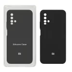 قاب سیلیکونی پاک کنی محافظ لنزدار اورجینال Xiaomi Redmi 9T 4G - مشکی (پک اصلی)