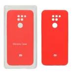 قاب سیلیکونی پاک کنی محافظ لنزدار اورجینال Xiaomi Redmi Note 9 / Redmi 10X 5G / Redmi 10X Pro 5G - قرمز (پک اصلی)