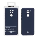 قاب نیو سیلیکون محافظ لنزدار RFF مدل Xiaomi Redmi Note 9 / Redmi 10X 5G / Redmi 10X Pro 5G - سرمه ای (پک دار)